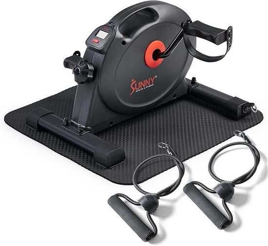 Sunny Health & Fitness Smart Under-Desk Bike Exerciser