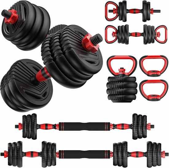 Adjustable Dumbbells Home Gym Essentials