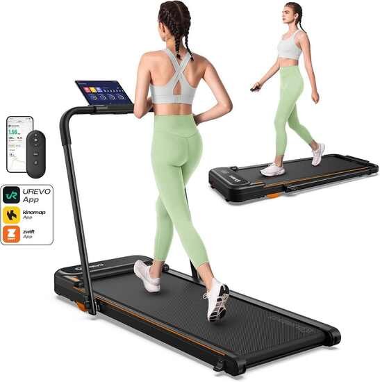 UREVO Strol 2E Smart 2-in-1 Folding Treadmill