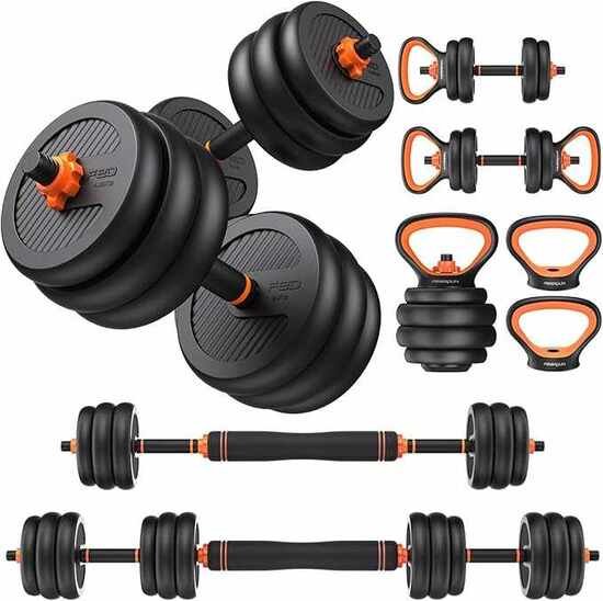 feierdun adjustable dumbbells for apartments review