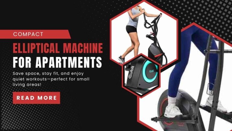 Compact Elliptical Machine for Apartments That Saves Space