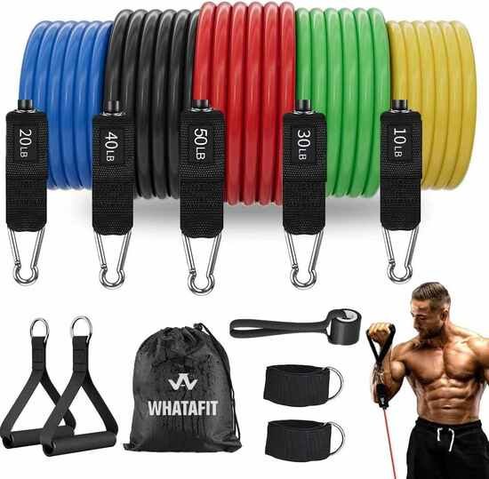 WHATAFIT Resistance Bands, Exercise Bands