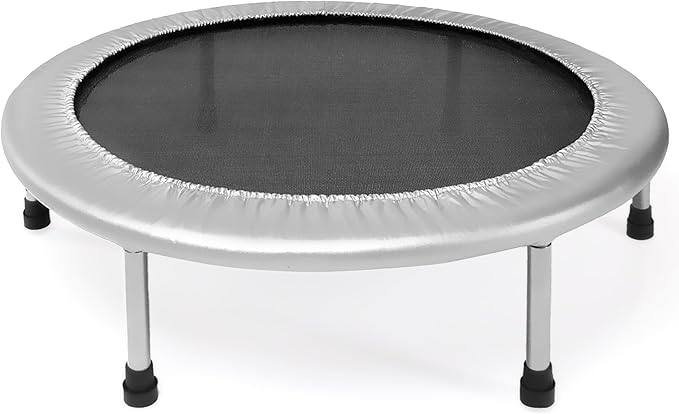 Stamina Folding Trampoline with Smart Workout App