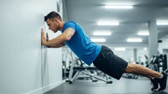 Wall Push-Ups for Shoulder and Elbow Comfort