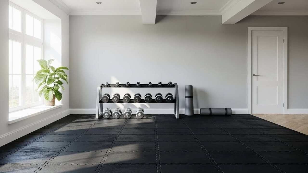Home Gym Flooring That Saves Your Floor & Joints