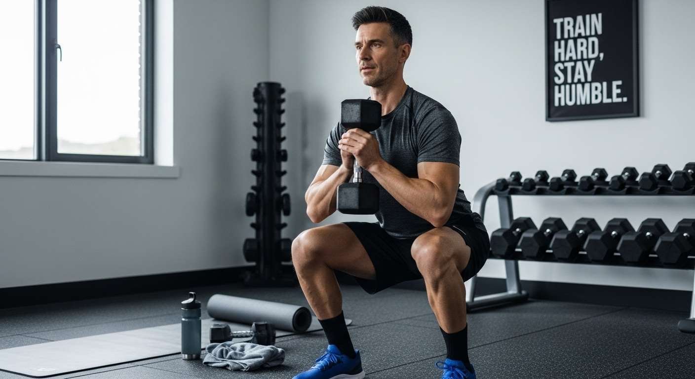 Full-Body Dumbbell Workout: 9 Powerful Home Moves