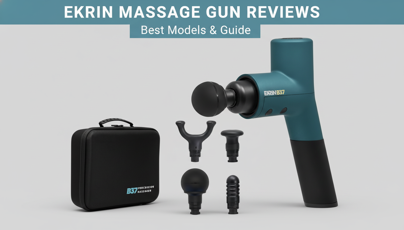 Ekrin Massage Gun Reviews: Best Models & Guide