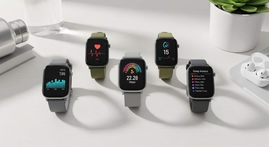 Fitness Tracker No Subscription: 9 Best Picks for 2026 3 fitness tracker no subscription devices showing health stats on screen