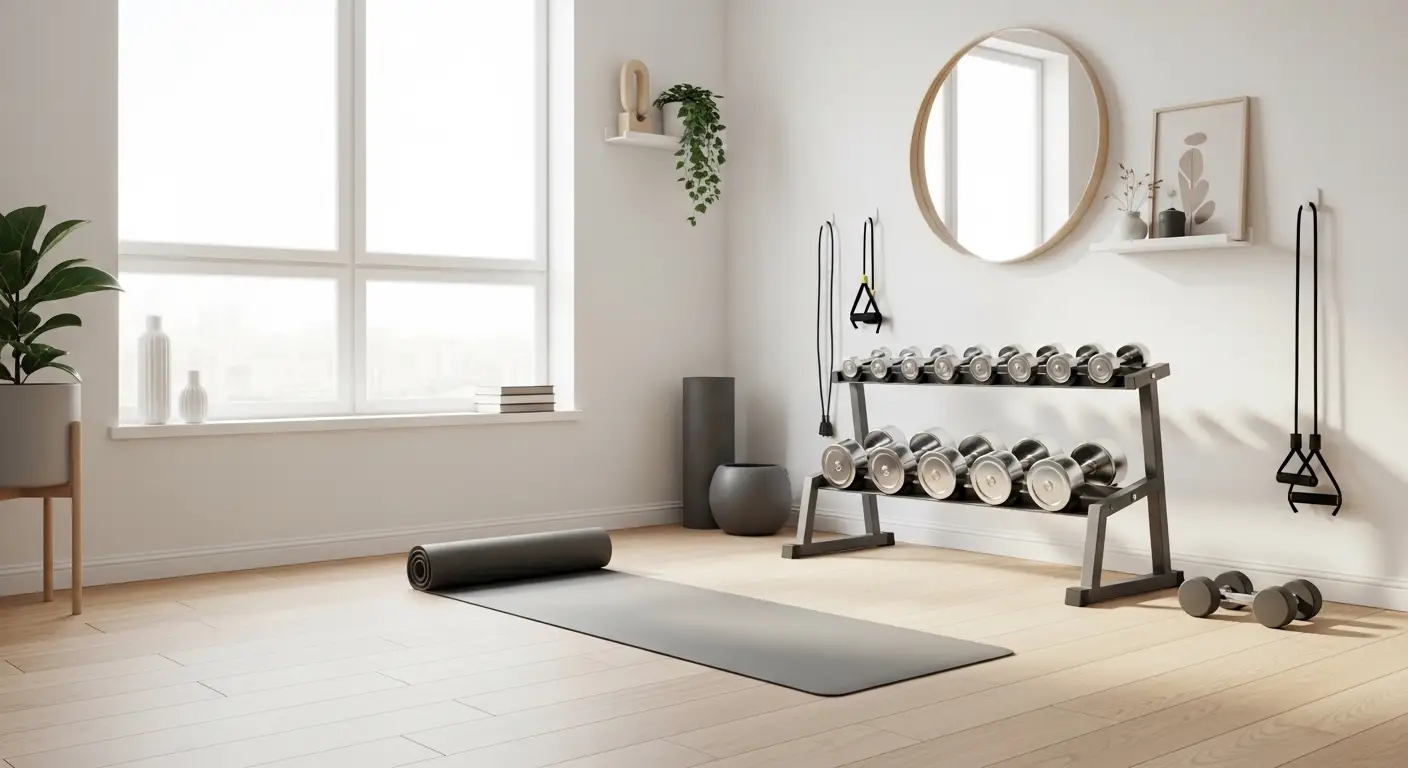 Minimalist Home Gym Equipment List: 12 Essentials 1 Minimalist Home Gym Equipment List: 12 Essentials
