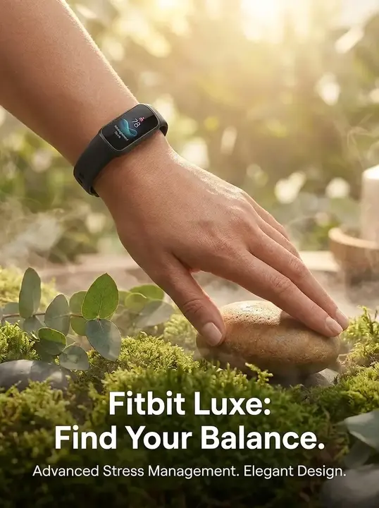 Fitbit Luxe Fitness and Wellness Tracker with Stress Management