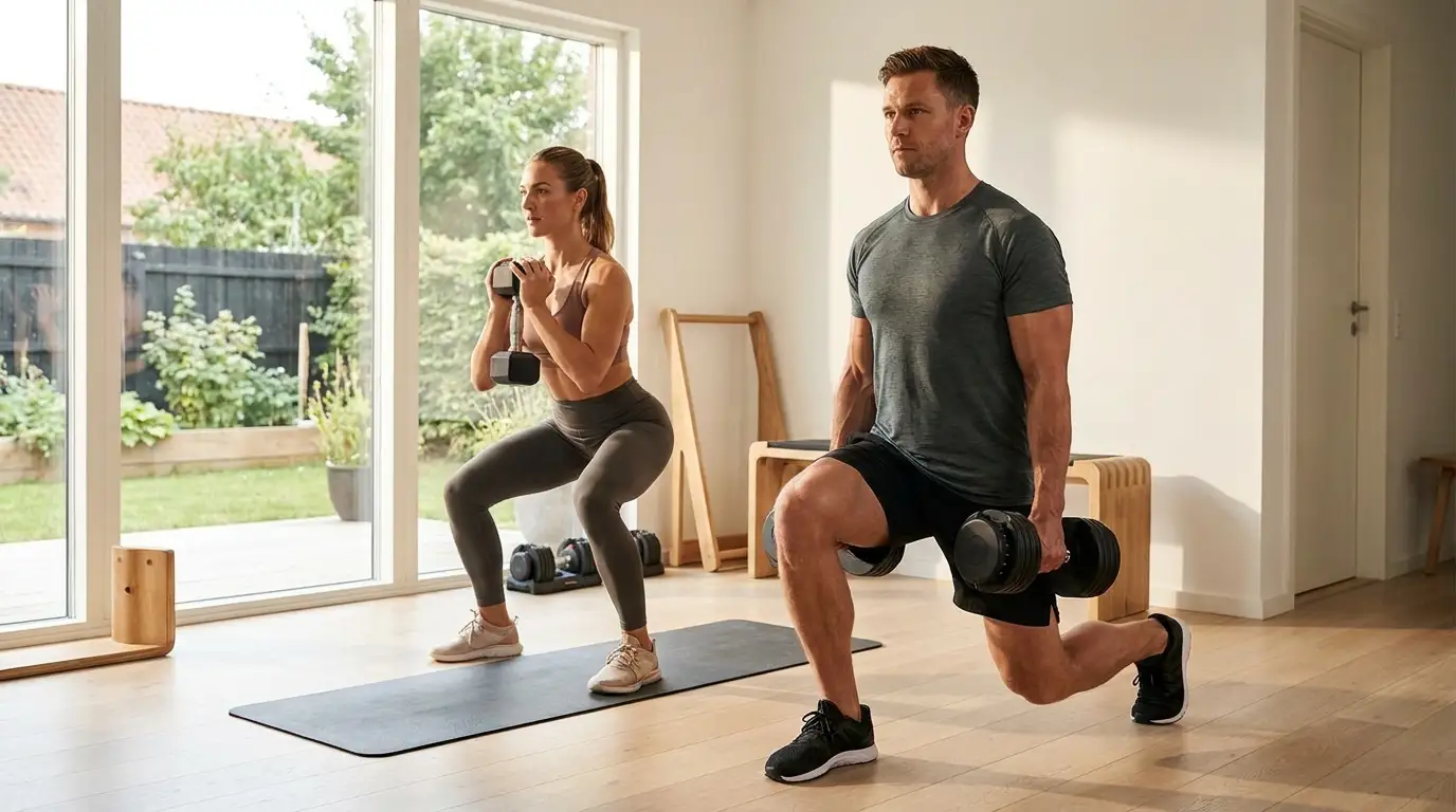 Free weight leg exercises at home: 15 moves, zero machines