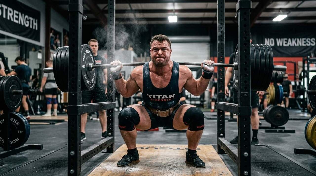 Typical Powerlifting Program for Maximum Strength