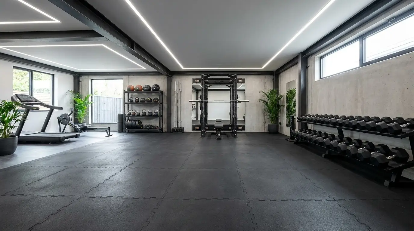 Garage Gym Layout Ideas for Maximum Space Efficiency
