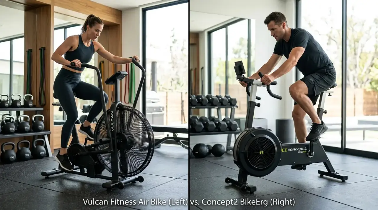 Vulcan Fitness vs Concept2 Bike Erg: Which Wins?