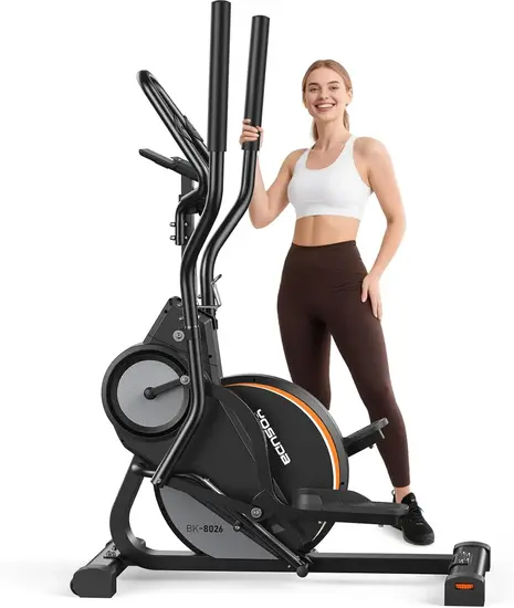 Elliptical or Rower: Which Is Better for Fitness? 2 YOSUDA Elliptical Exercise Machine