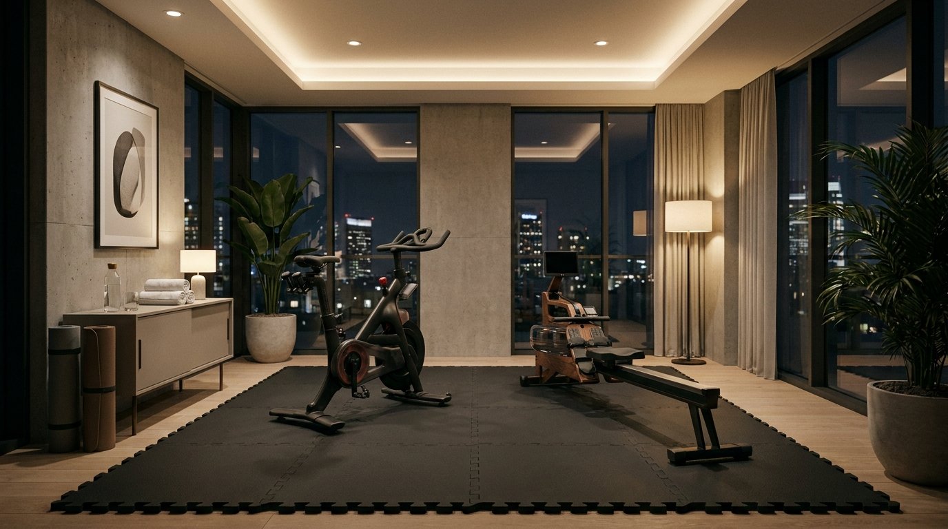 Zero-Noise Cardio Setup for Quiet Late-Night Workouts