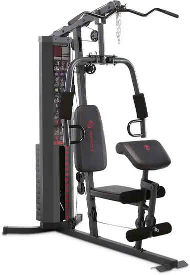 Marcy Multifunction Steel Home Gym 150lb Weight Stack Machine All-in-One Home Gym Machines