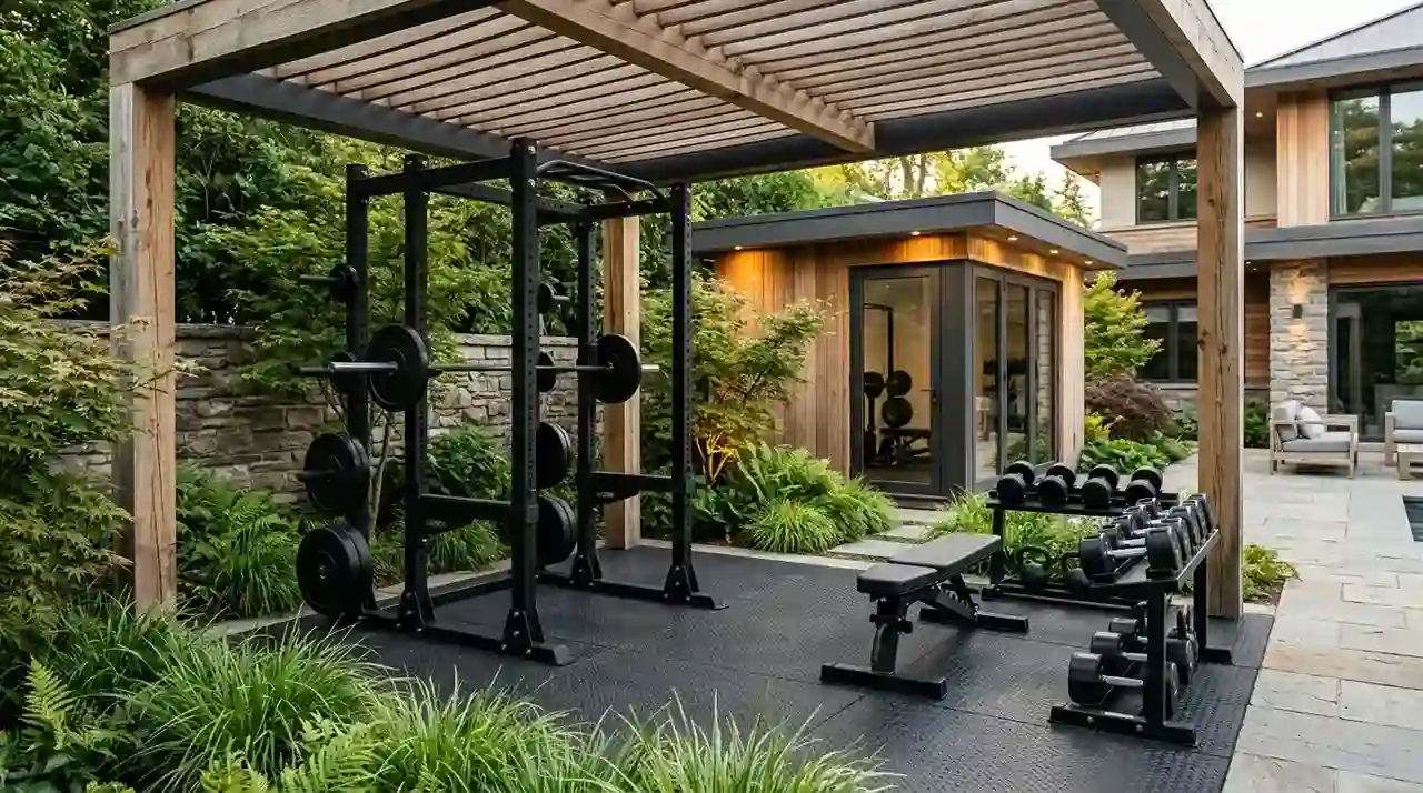 Outdoor Gym Ideas for Backyards: 15 Stylish & Practical Setups