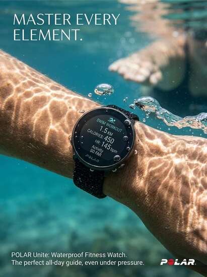 POLAR Unite Waterproof Fitness Watch