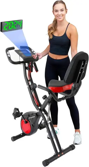 recumbent bike with Luminous Digits Display