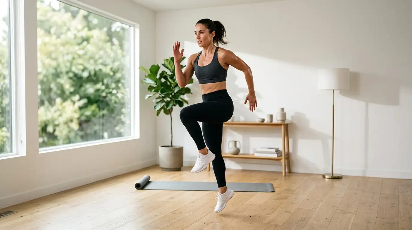 Cardio exercises at home for belly fat no equipment