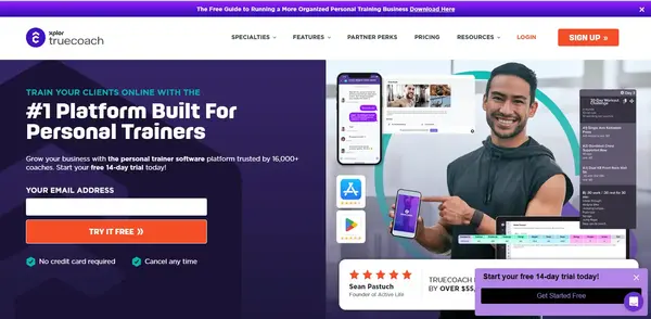 Everfit vs TrueCoach: Which Fitness Coaching Platform Fits Your Business? 2 TrueCoach’s official Website