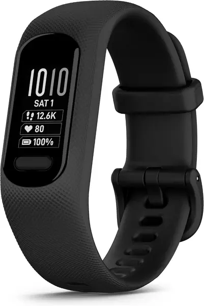 Garmin vívosmart 5 fitness tracker for seniors monitoring daily activity and heart rate