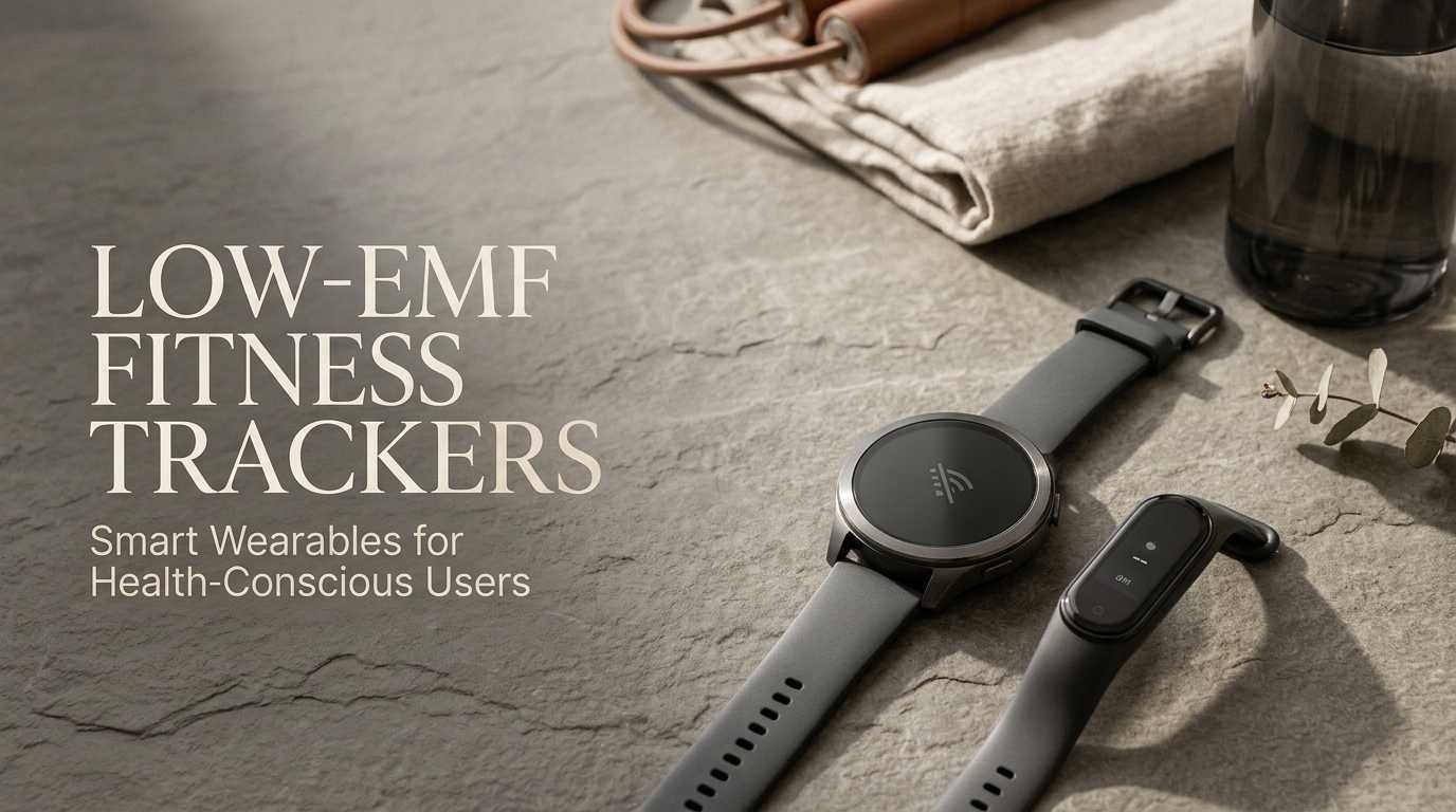 Low-EMF Fitness Trackers & Smartwatches in 2026