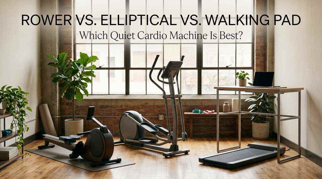 Rower vs. Elliptical vs. Walking Pad: Best Choice