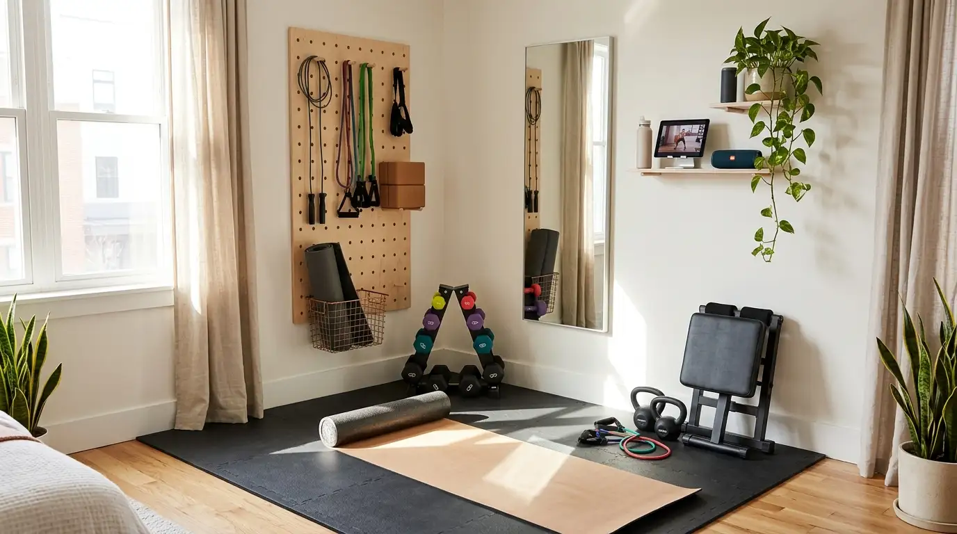 Mini Gym at Home: Build a Small Workout Space